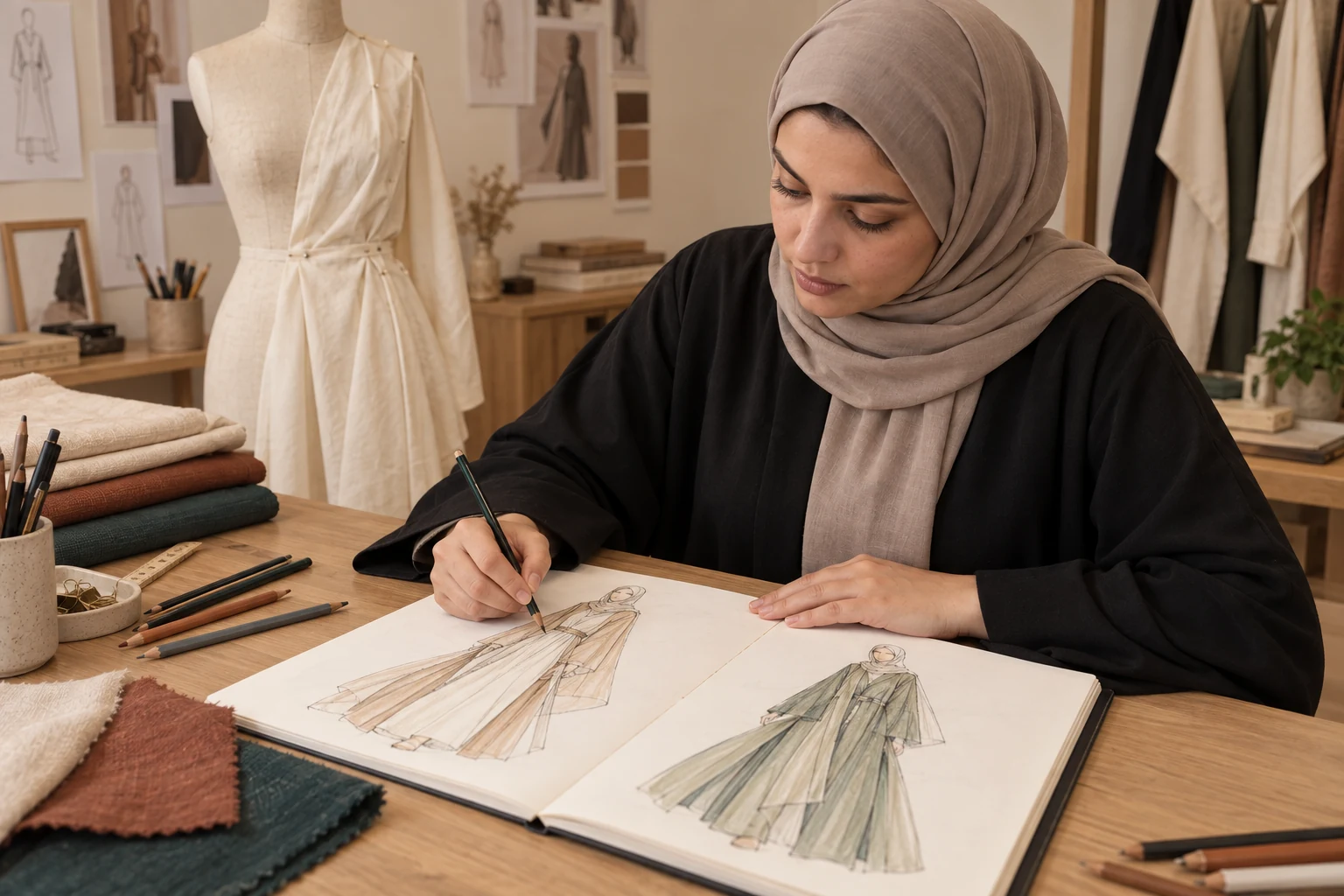 مشهد فني توضيحي من الأكاديمية العربية